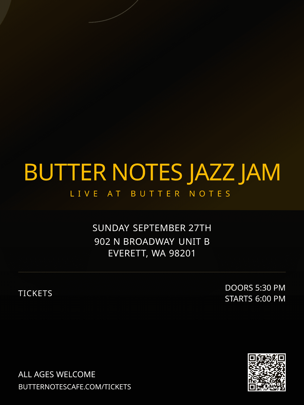 Butter Notes Jazz Jam